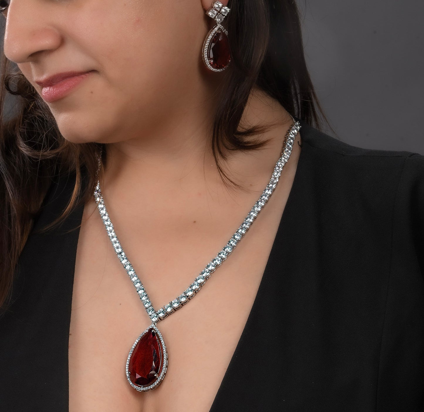 Princess Ruby Necklace