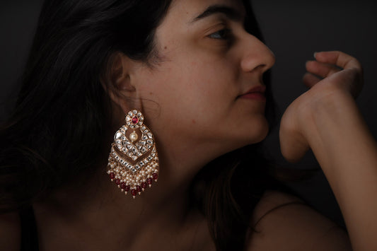 Polki Chandni Earrings