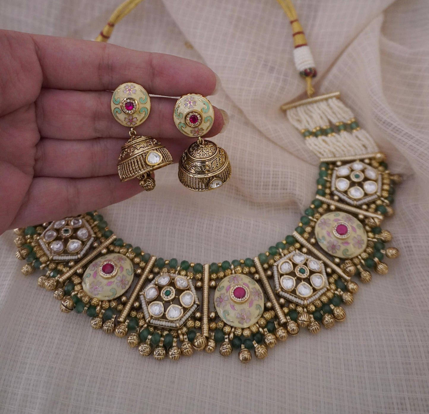 Gunjan Necklace Set