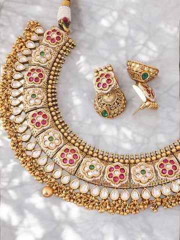 Tripti Antique Necklace Set