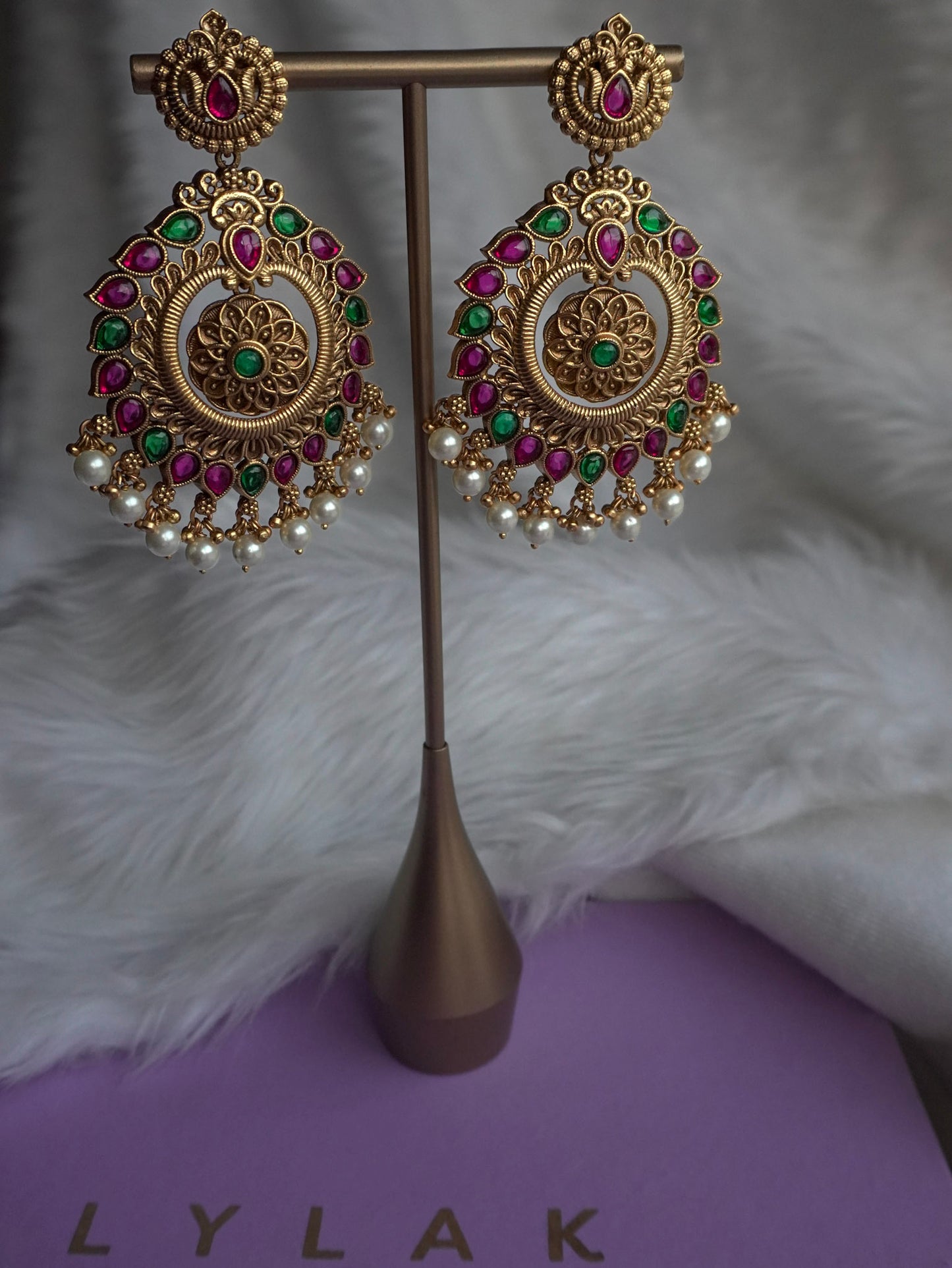 Statement Temple Earrings