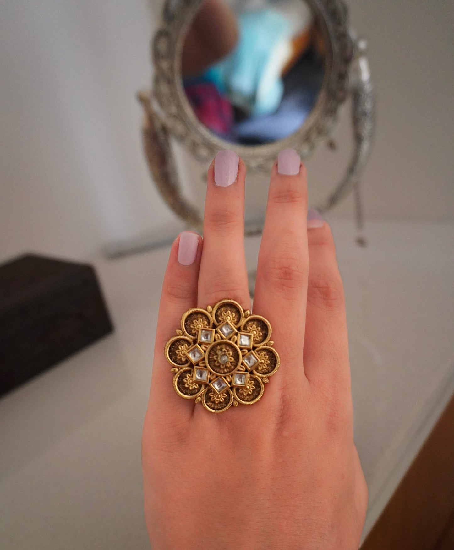 Vriddhi Adjustable Temple Ring
