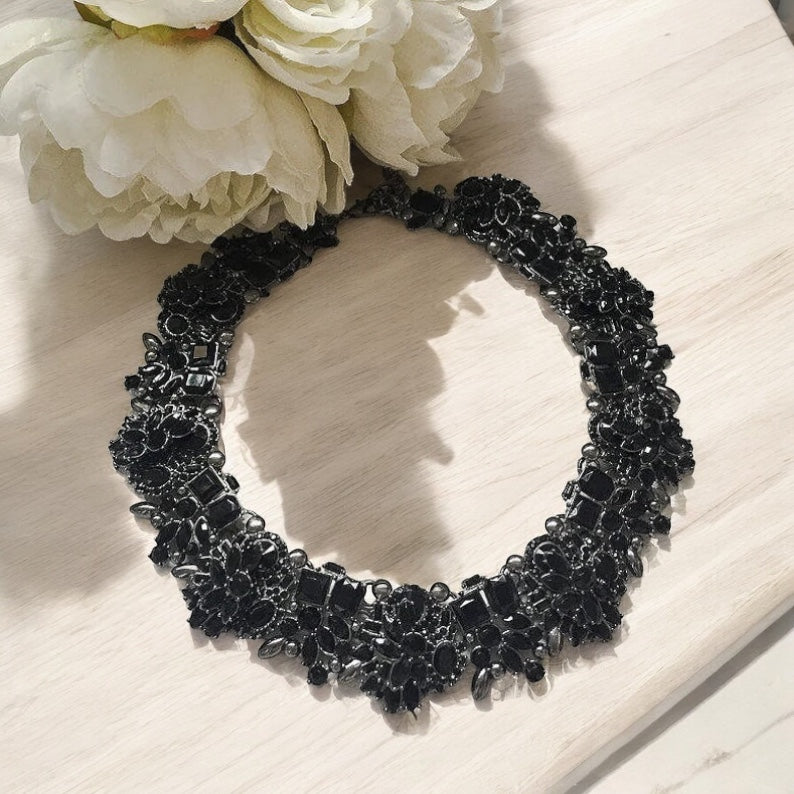 Statement Black Necklace