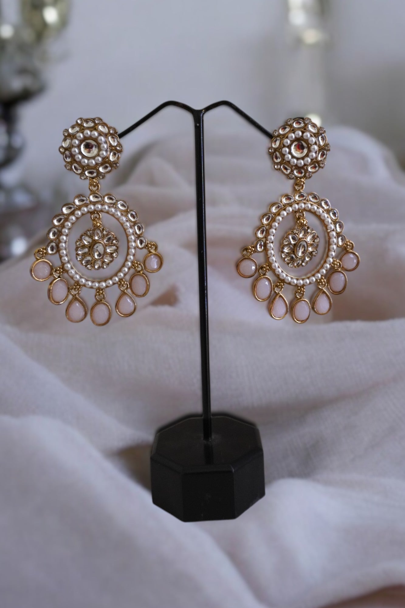 Champa Pink Earrings
