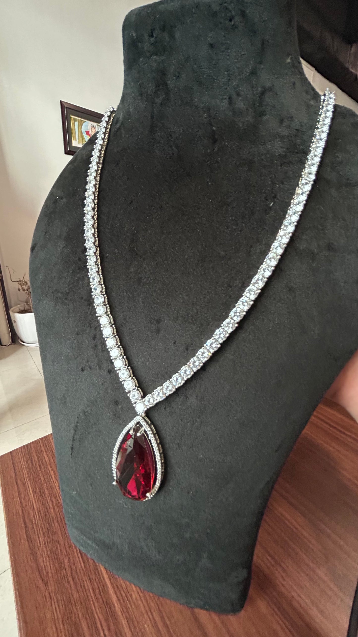 Princess Ruby Necklace