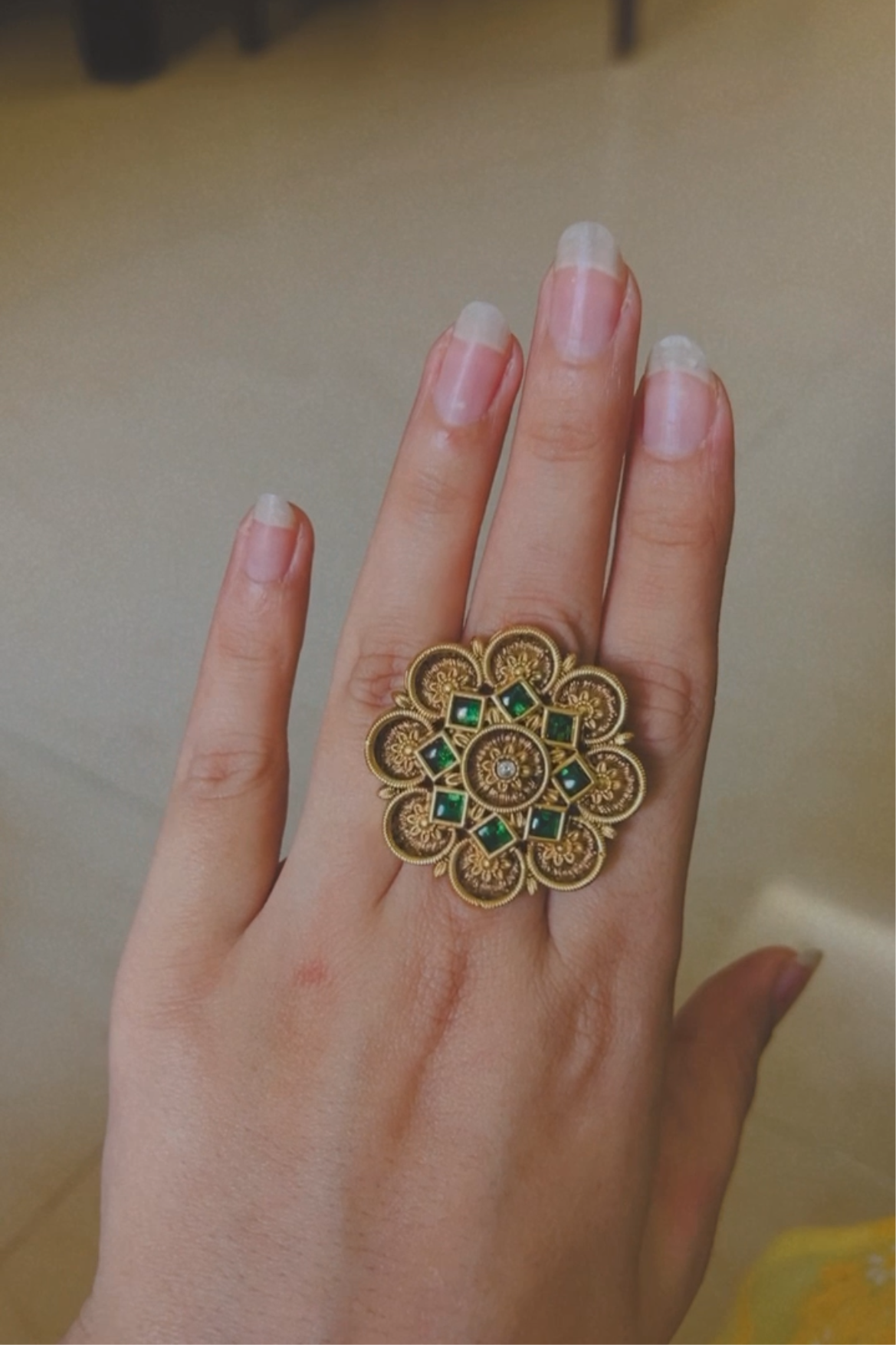 Vriddhi Adjustable Temple Ring