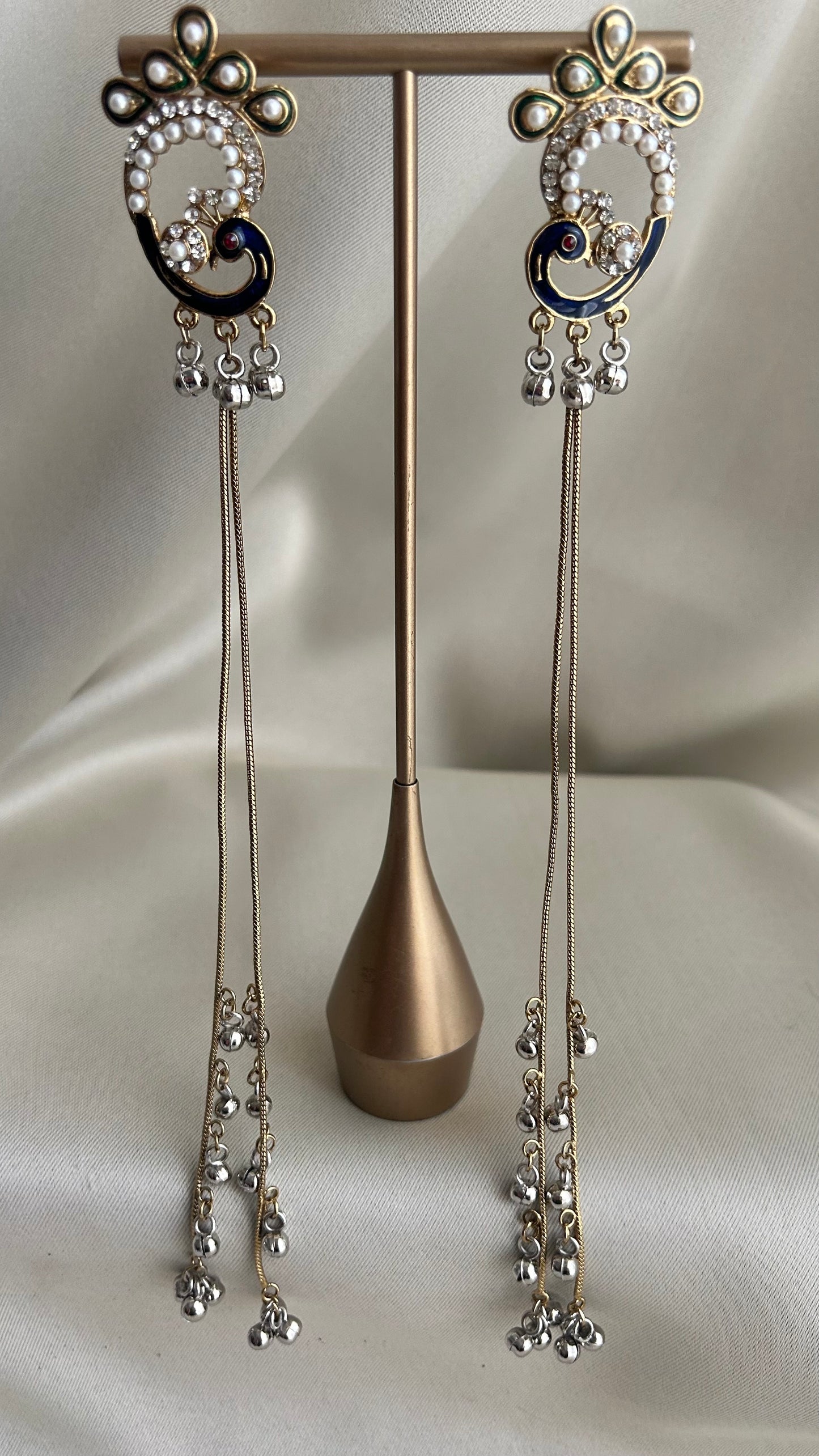 Mor Kashmiri Earrings