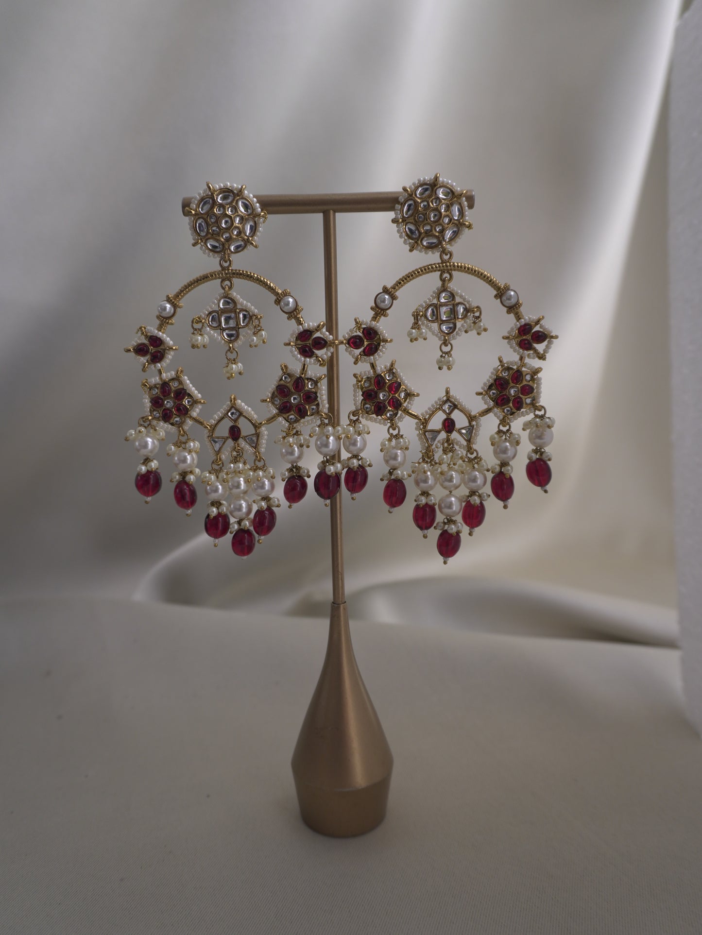 Gulnaar Red Earrings