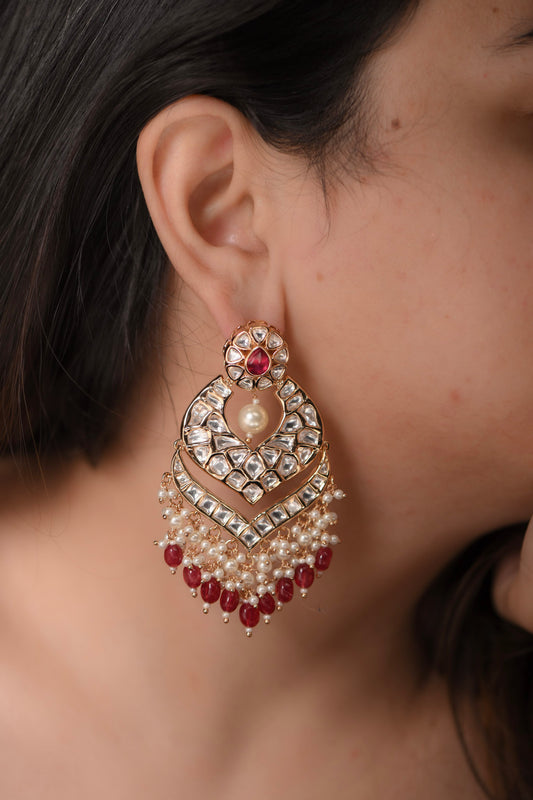 Polki Chandni Earrings