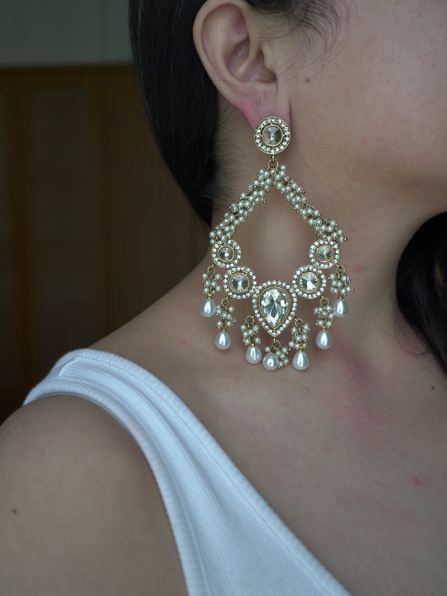 Summer Pearl Dangler Earrings