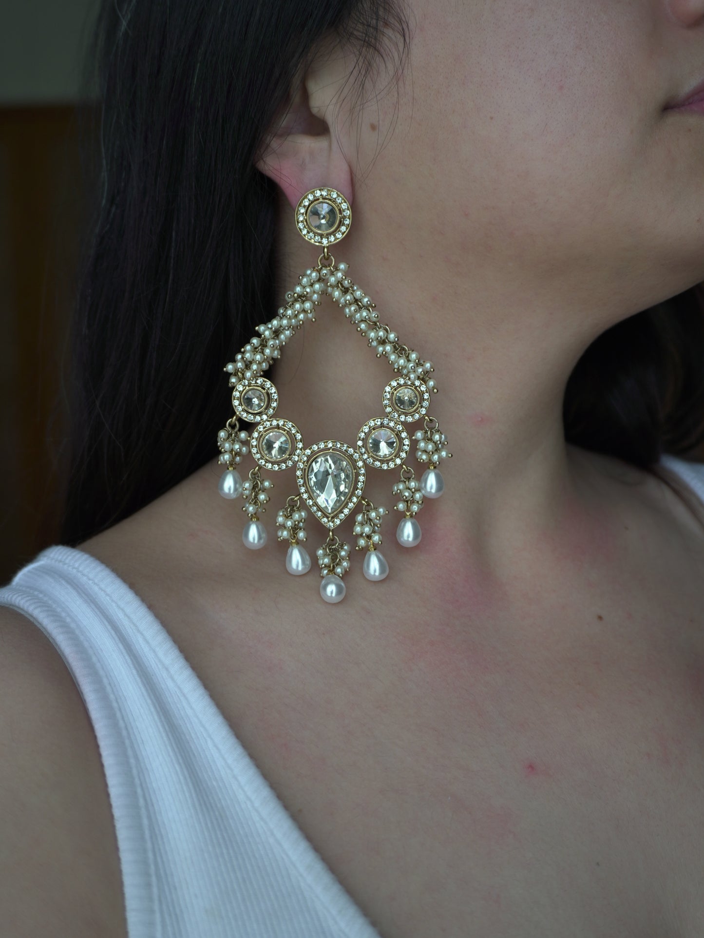 Summer Pearl Dangler Earrings