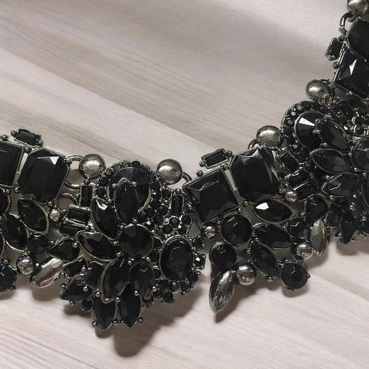 Statement Black Necklace