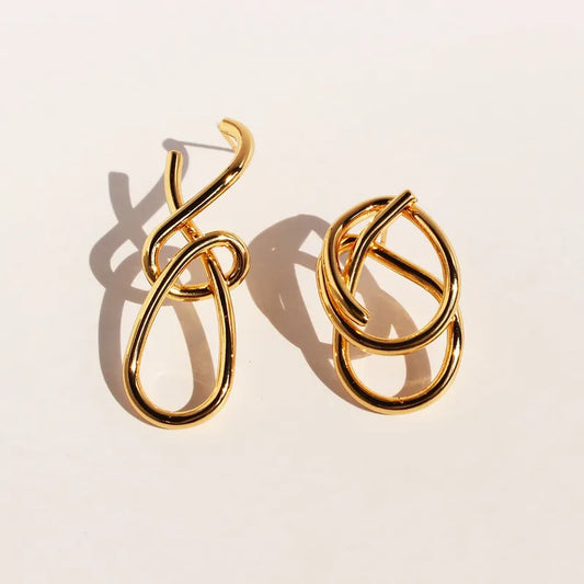 Infinity Twist Earrings