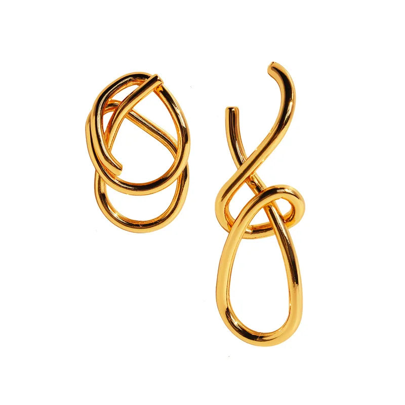 Infinity Twist Earrings