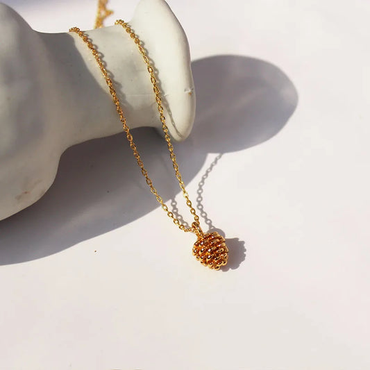 Pine Cone Necklace