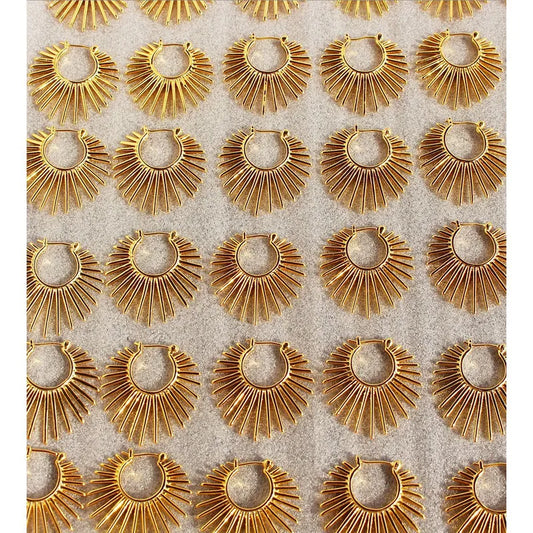 Sunbeam Radiance Gold Earrings