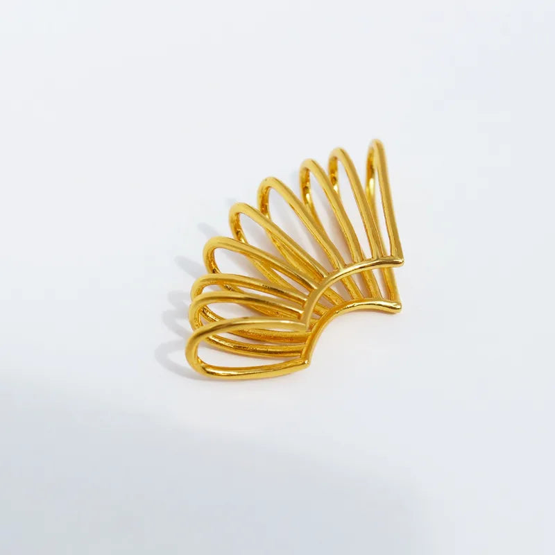 Aurelia Open Loop Gold Ear Cuff