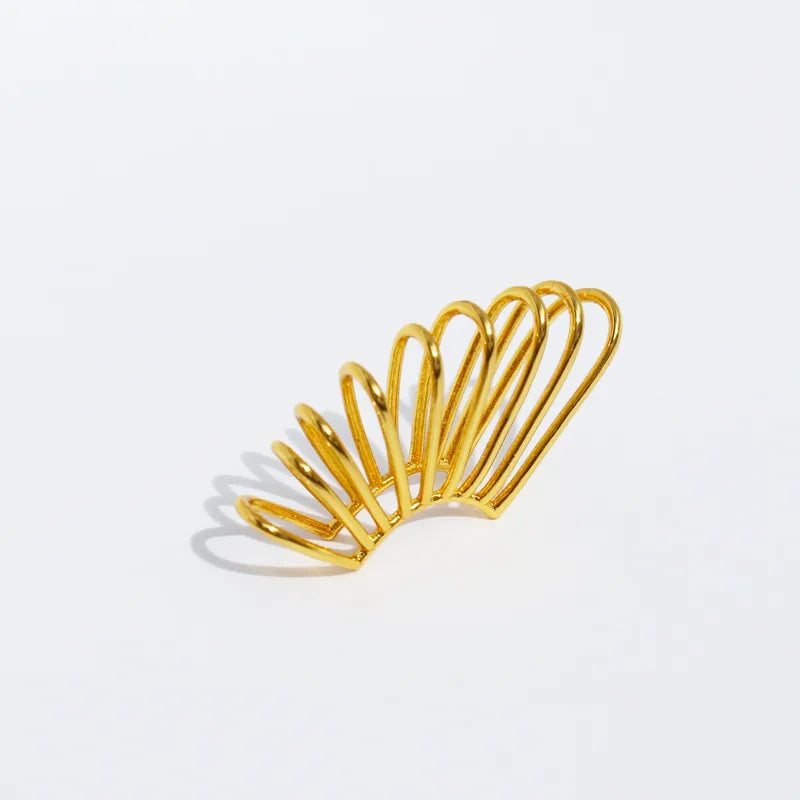 Aurelia Open Loop Gold Ear Cuff