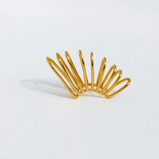 Aurelia Open Loop Gold Ear Cuff