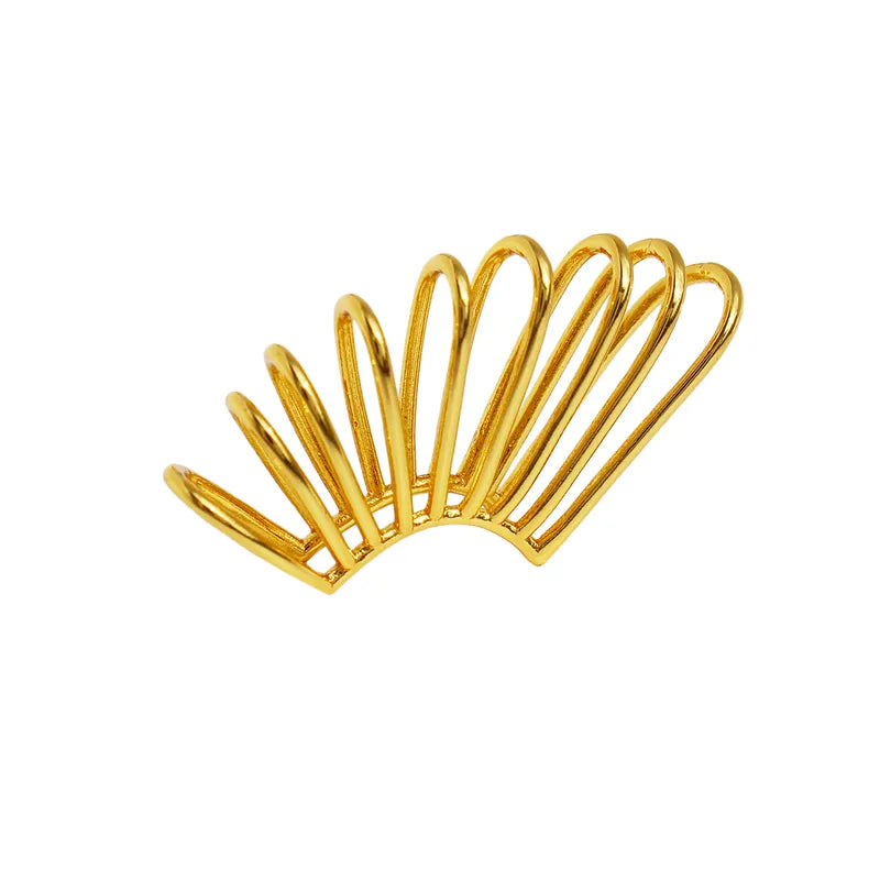 Aurelia Open Loop Gold Ear Cuff