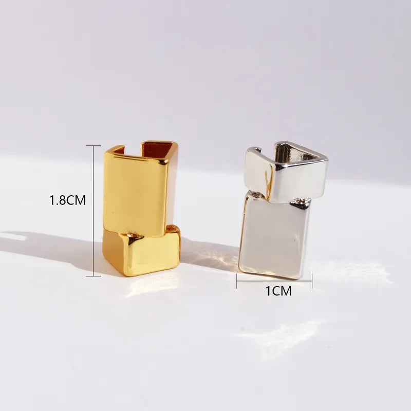 Geometric Block Ear Cuff