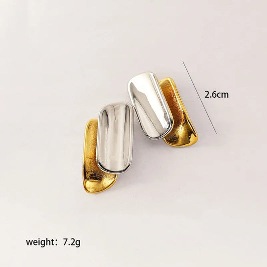 Astra Sculpted Stud Earrings