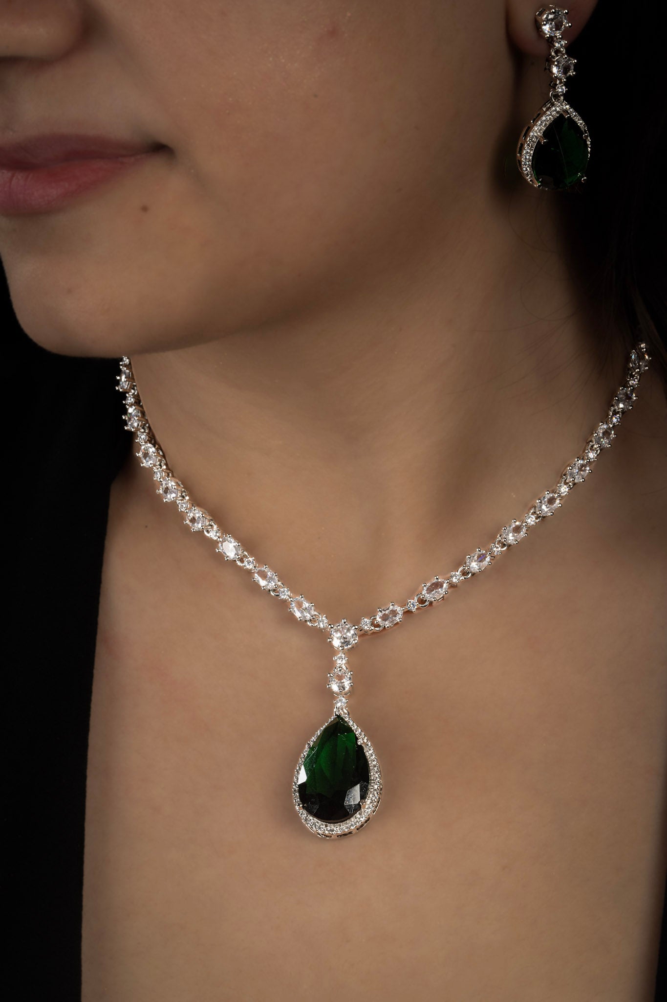 Princess Emerald Necklace