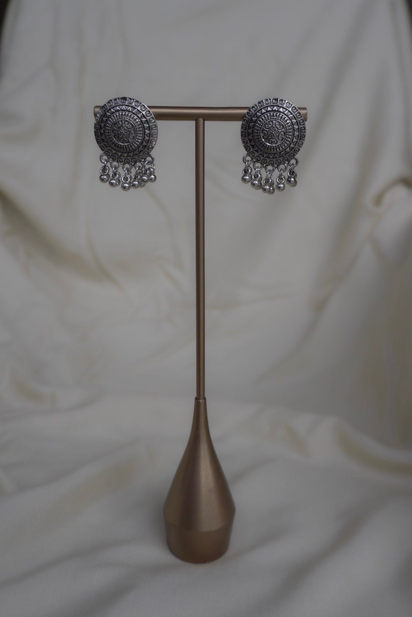Oxidised Stud Earrings