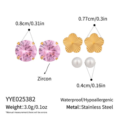 Mini Everyday Earrings Set (3-Pair Combo)