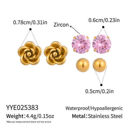 Mini Everyday Earrings Set (3-Pair Combo)