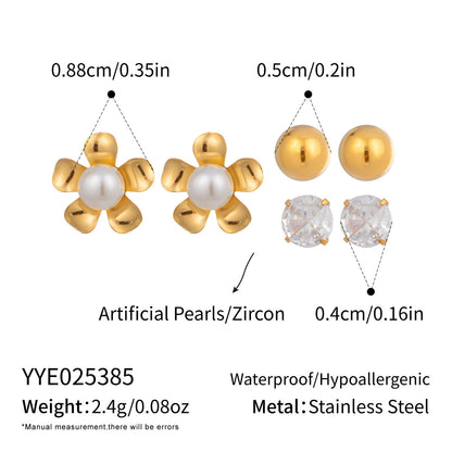 Mini Everyday Earrings Set (3-Pair Combo)