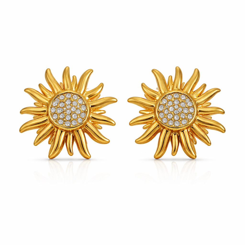 Solar Flare Stud Earrings