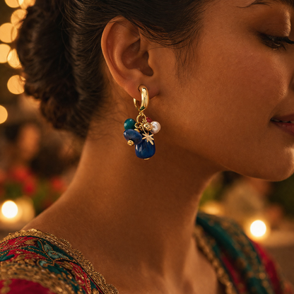 Carnival Charm Drop Earrings