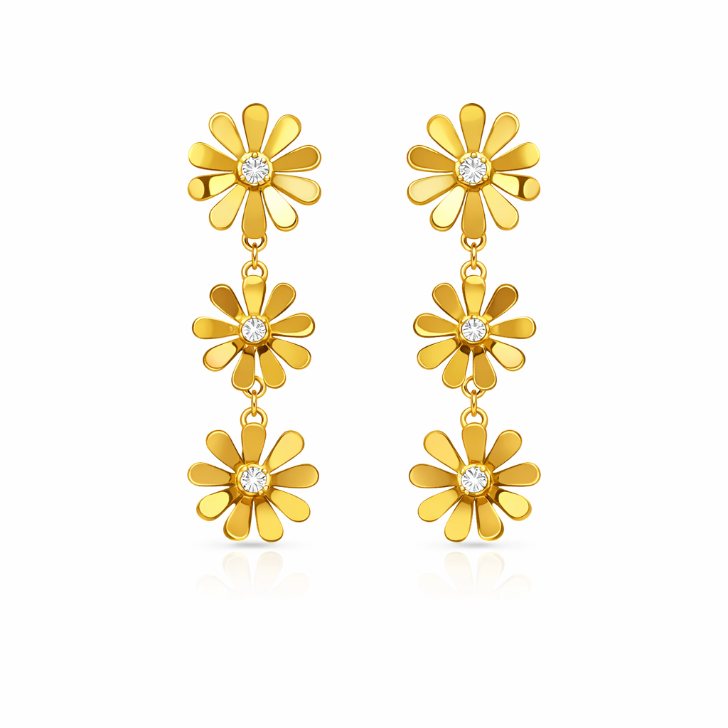 Daisy Chain Drop Earrings