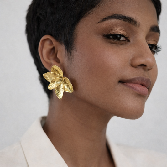 Wild Bloom Stud Earrings