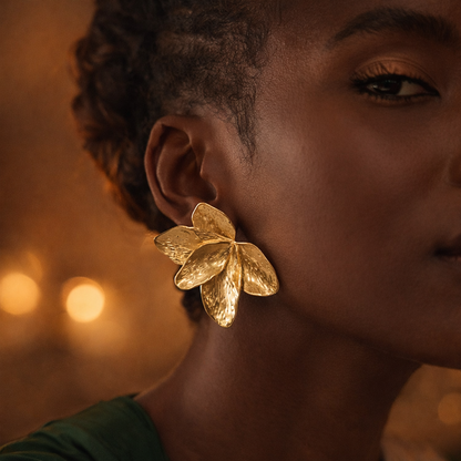 Wild Bloom Stud Earrings