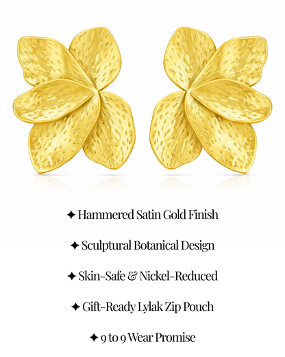 Wild Bloom Stud Earrings