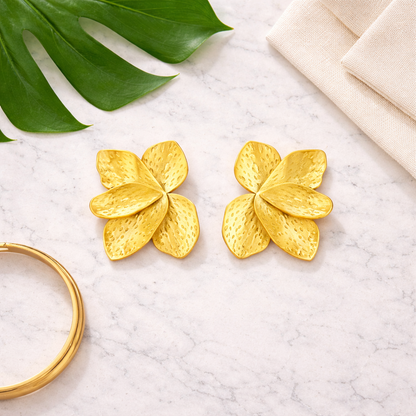 Wild Bloom Stud Earrings