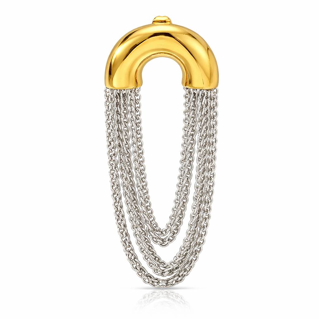 Arc & Flow Drop Earrings