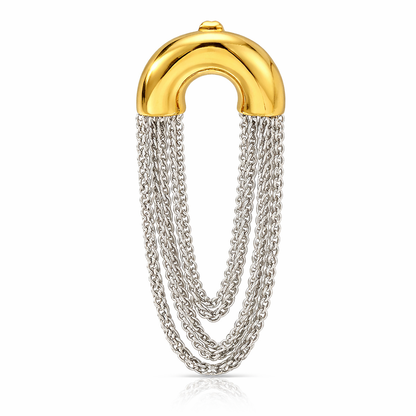 Arc & Flow Drop Earrings