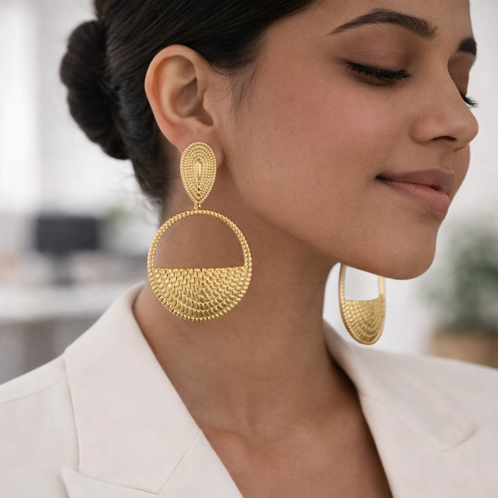 Eclipse Drop Earrings