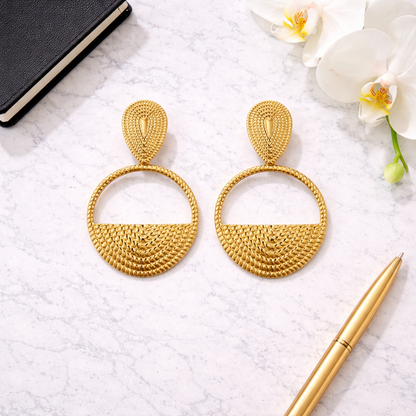 Eclipse Drop Earrings