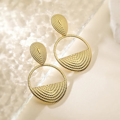 Eclipse Drop Earrings
