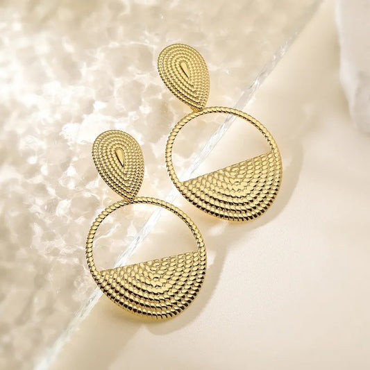 Eclipse Drop Earrings