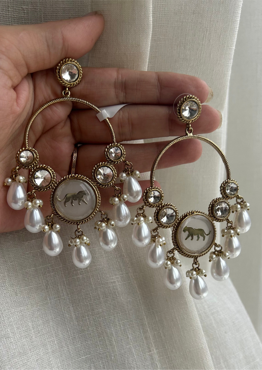 Baghira Pearl Drop Earrings