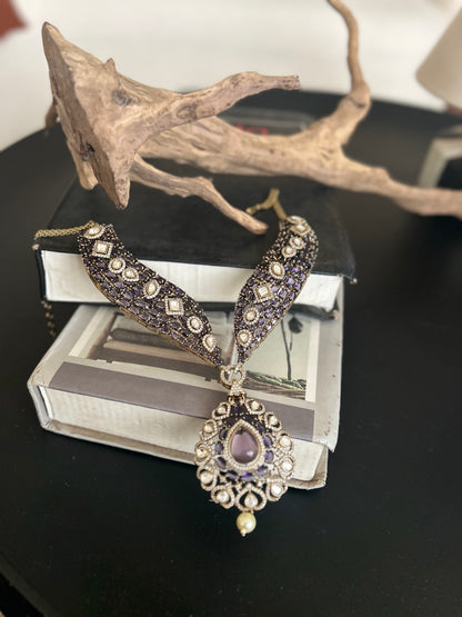 Pink Statement Choker