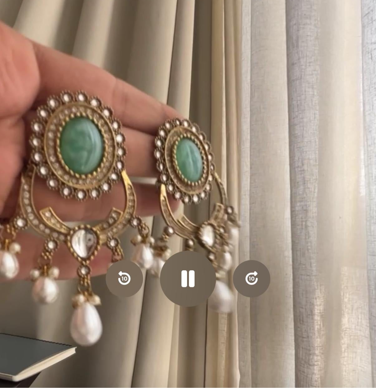 Myra Kundan Earrings
