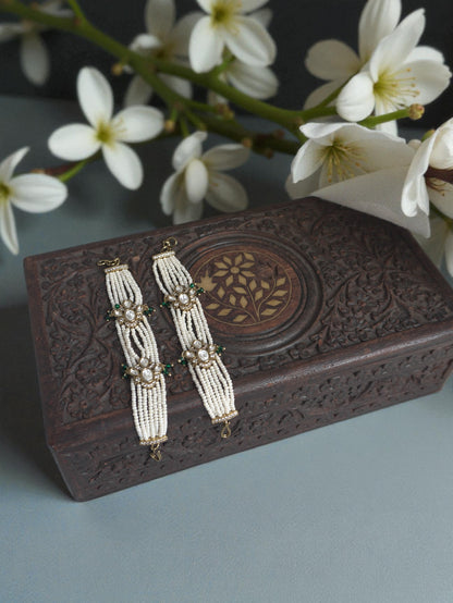 Meera Polki Pearl Kaan Chain