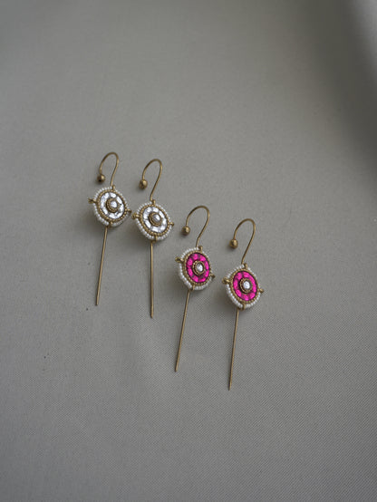 Aarini Round Kundan Ear Cuff