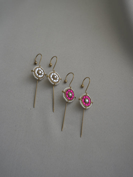 Aarini Round Kundan Ear Cuff